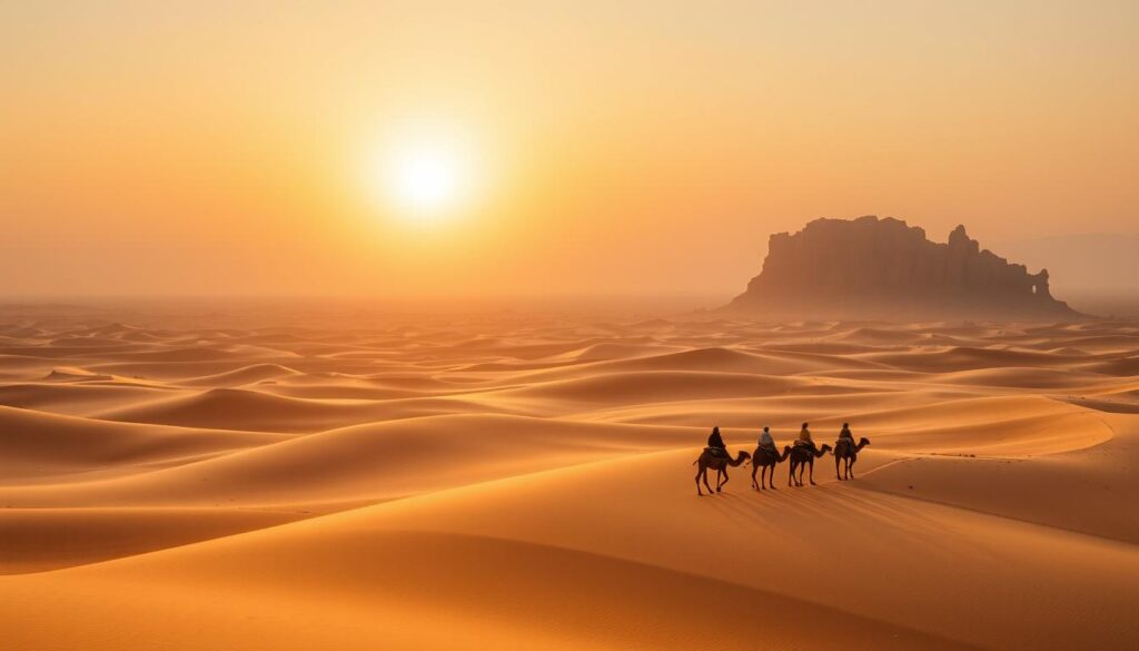 Moroccan desert landscapes