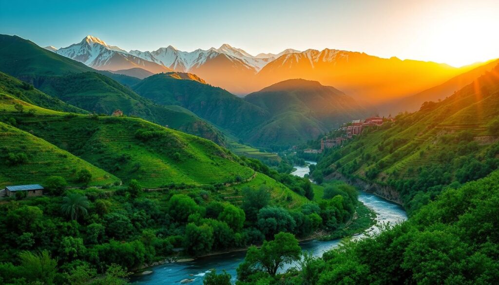 Ourika Valley landscapes