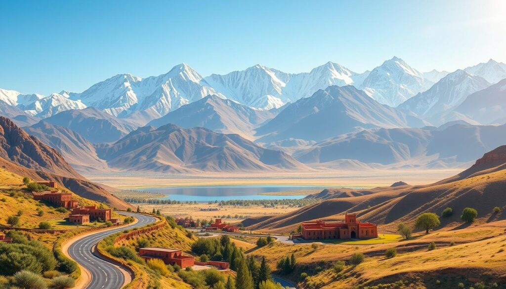 Atlas Mountains Scenic View