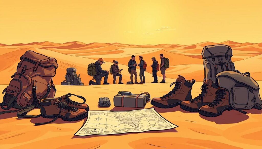 Morocco desert tour preparation