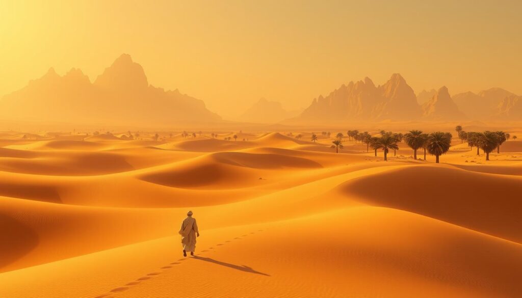 Sahara Desert Landscape