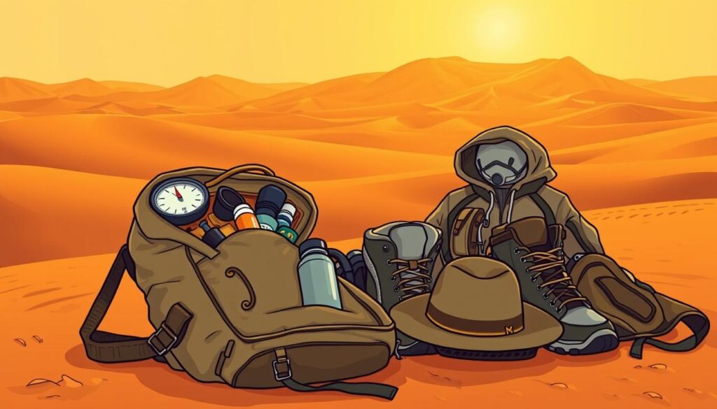 Sahara desert adventure packing essentials