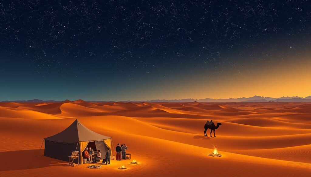desert camping experience