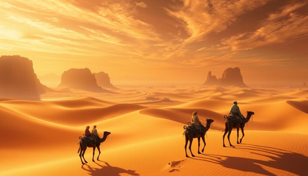 guided trip to Sahara desert