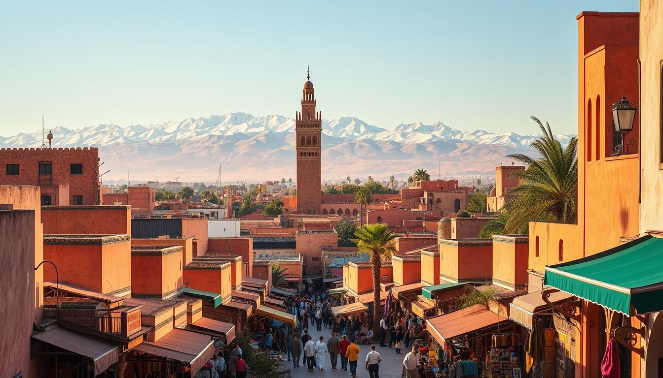 marrakech city life