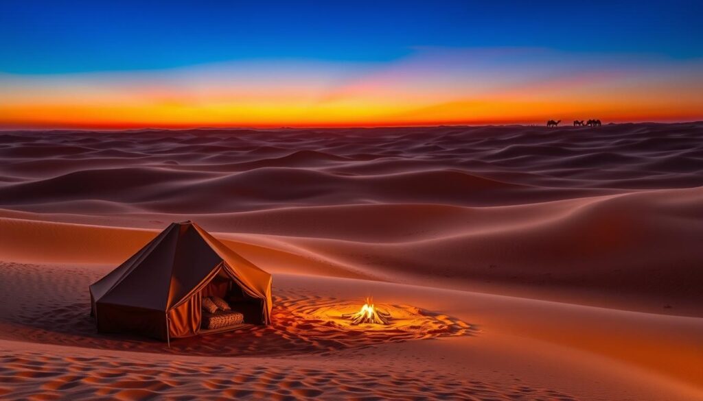 Merzouga desert camping