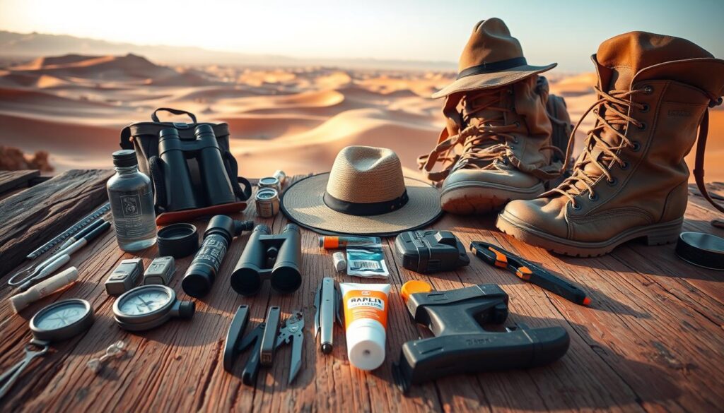 desert adventure packing list