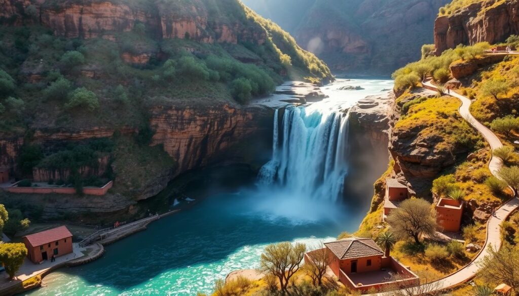 ouzoud falls day trip from marrakech