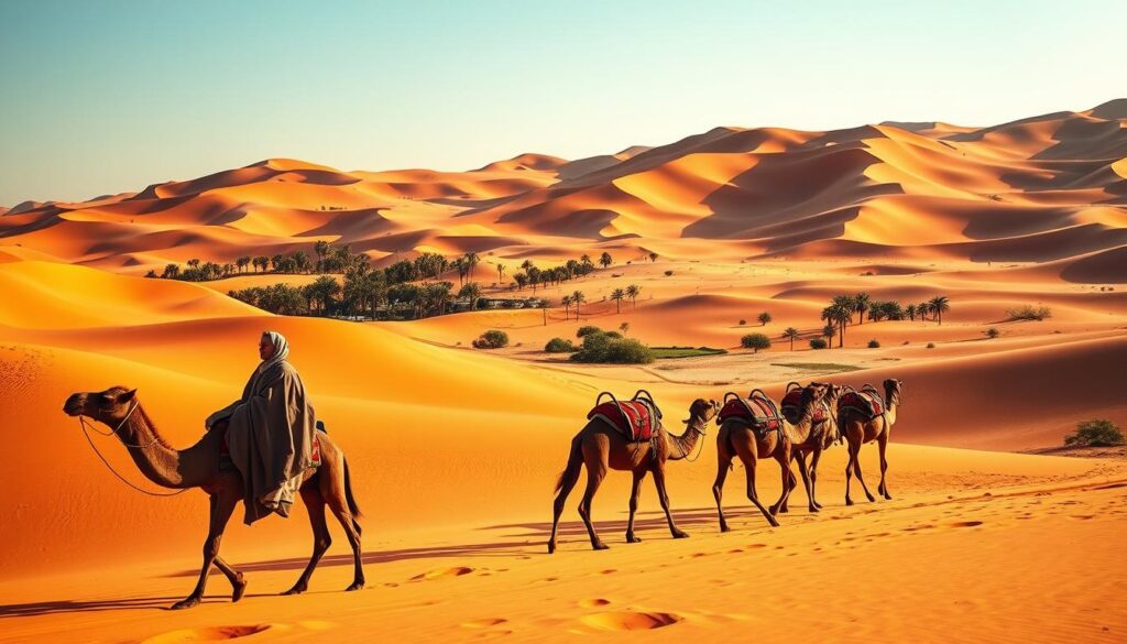 camel trekking Morocco