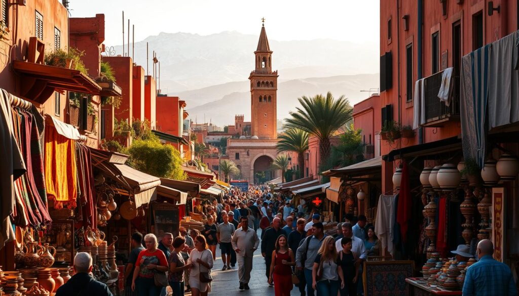 marrakech city life