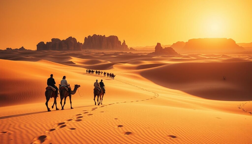 morocco sahara desert camel trekking tours