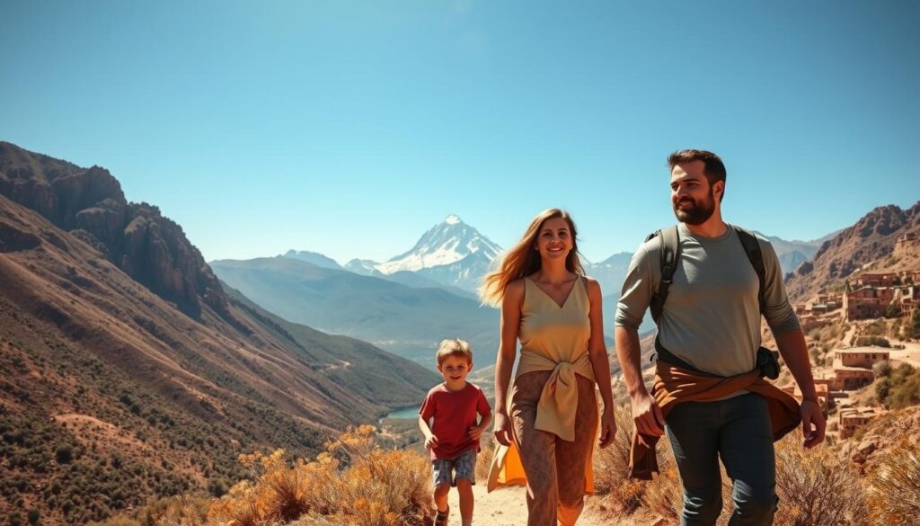 Atlas Mountains family hiking