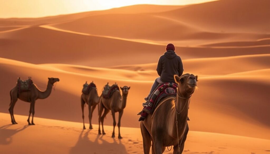Camel Trekking in Merzouga Camel Trekking in Merzouga