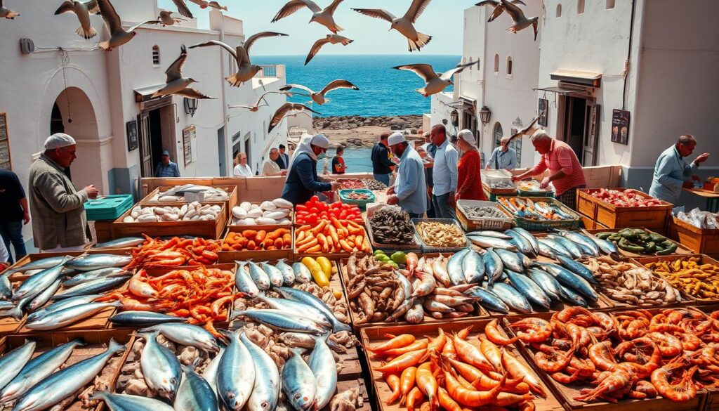 Essaouira seafood