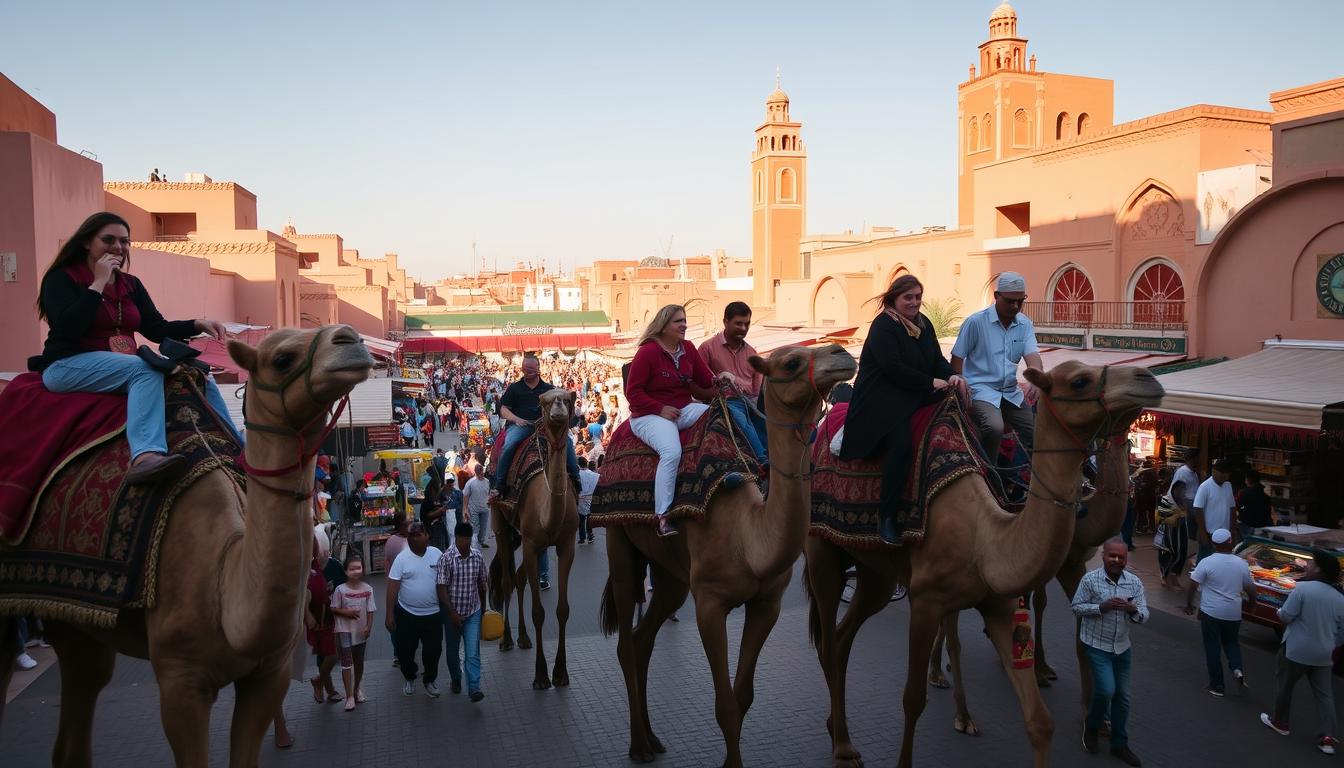 camel tour marrakech