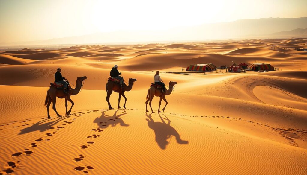 camel trekking morocco