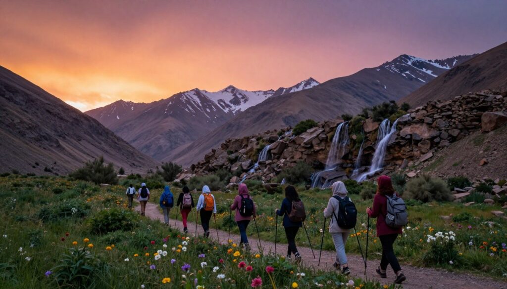 Hiking in the Atlas Mountains