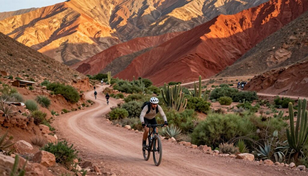 Moroccan cycling terrain