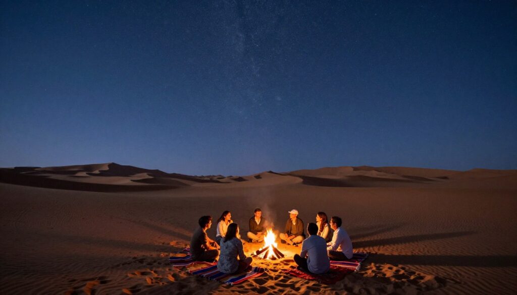 Stargazing in the Sahara Desert