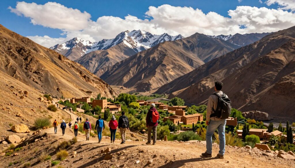 Trekking in the Atlas Mountains