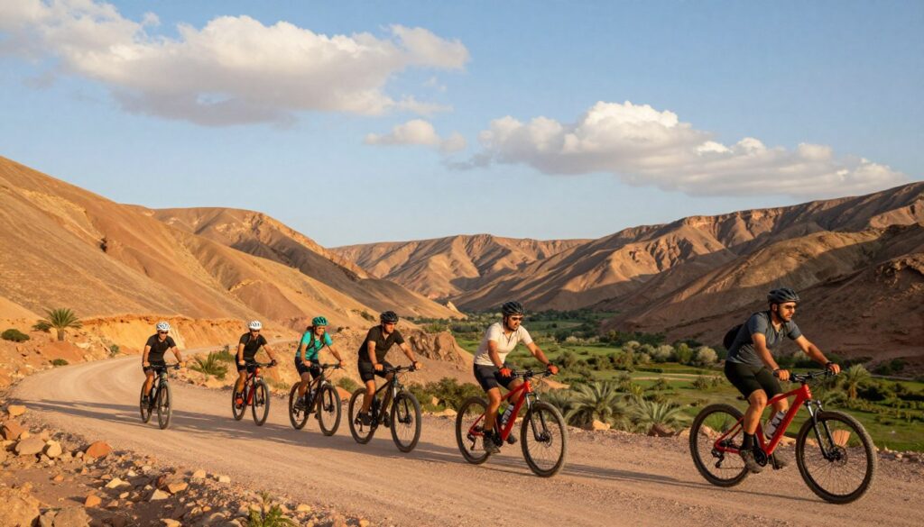 guided bike adventures morocco