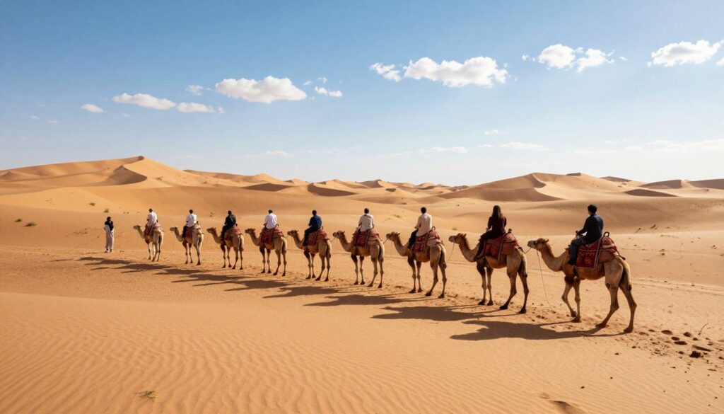 morocco sahara desert camel trekking tours