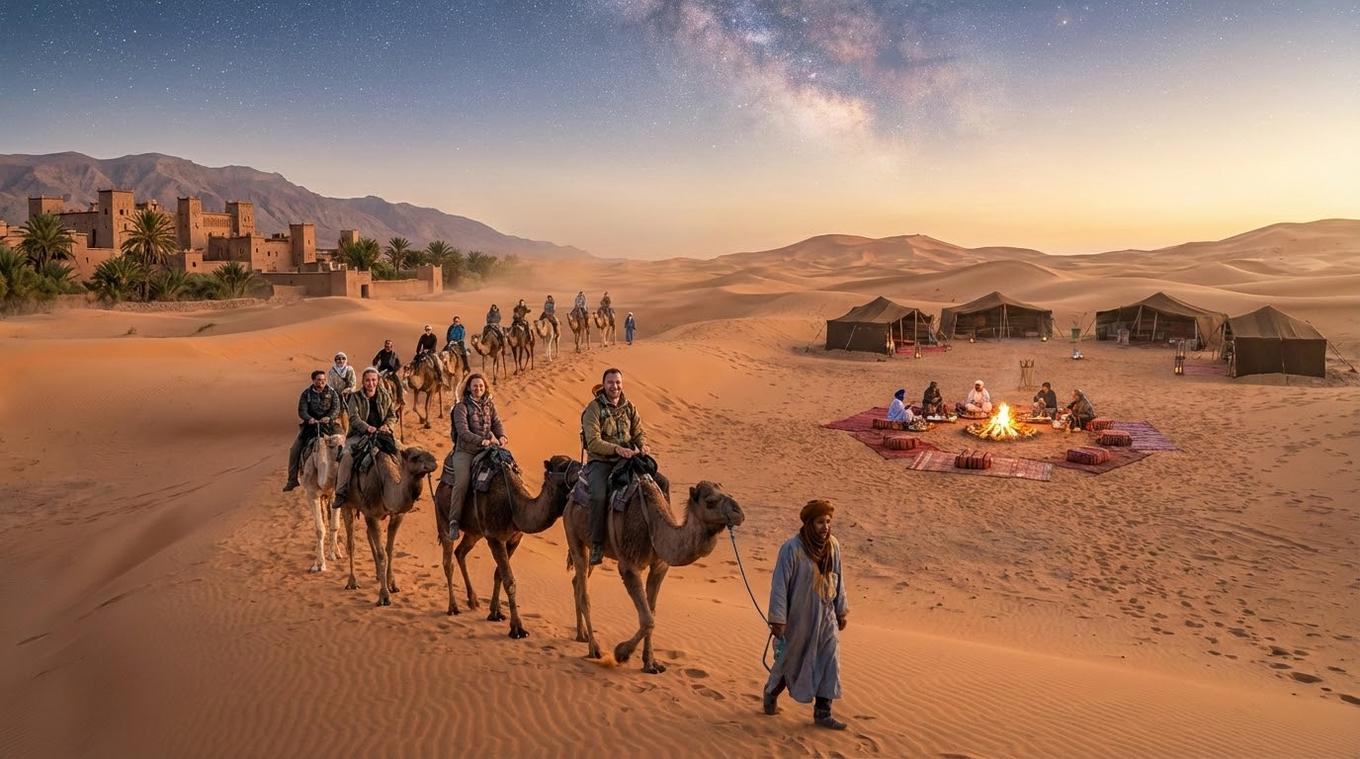 3 days tour from marrakech to fes