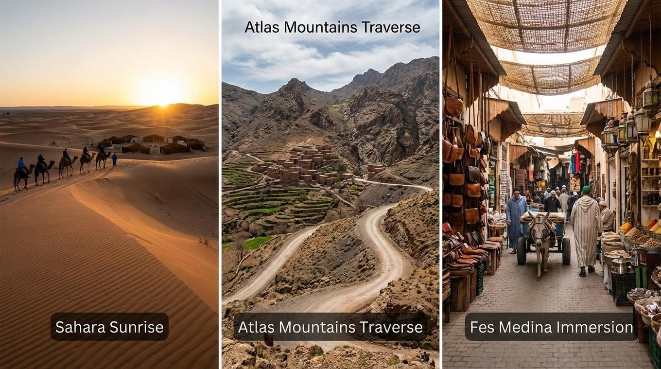 3 days tour marrakech to fes