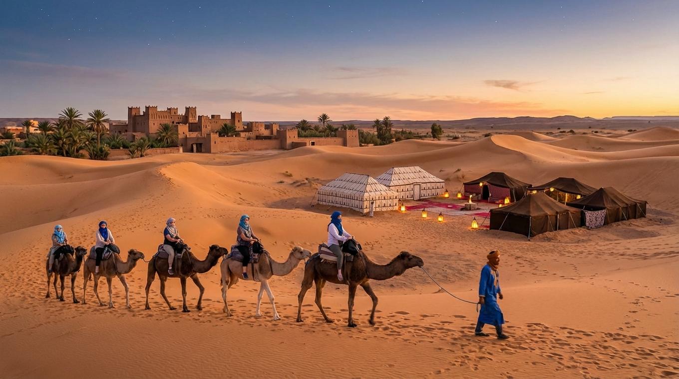 3 days desert tour from marrakech to fes