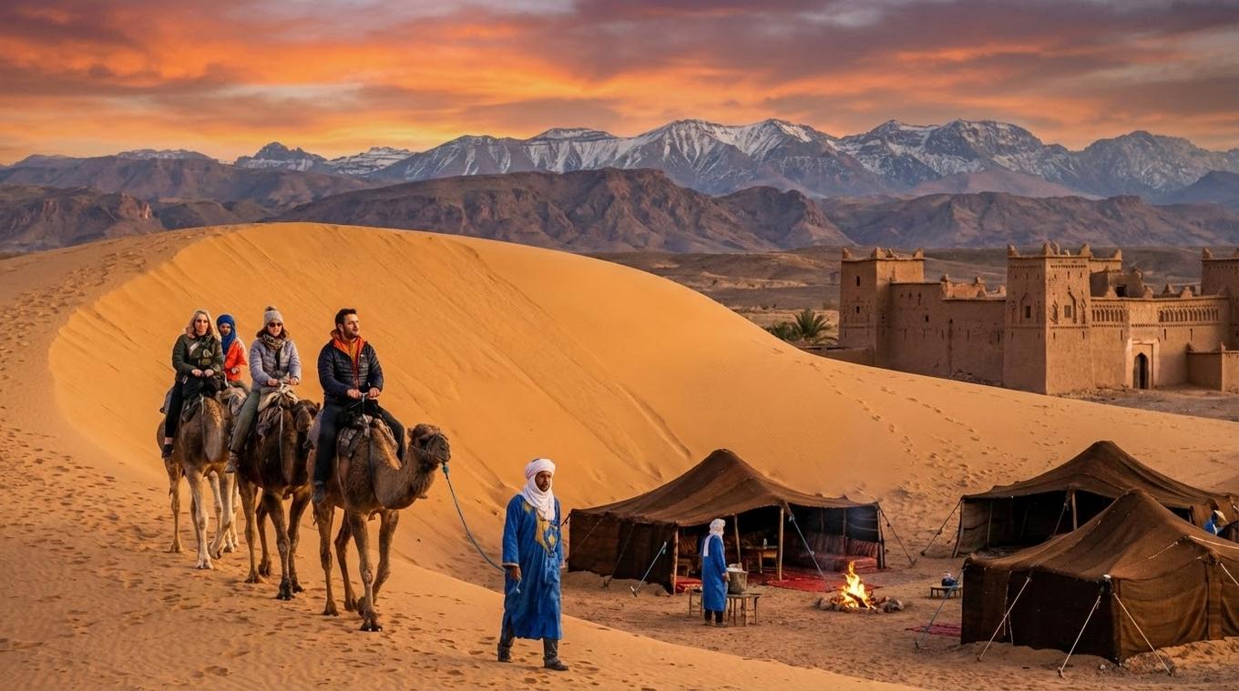 3 days from marrakech to merzouga desert