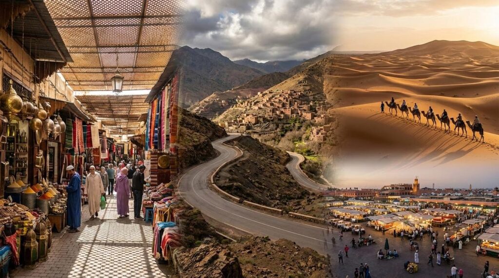 4 days tour from fes to marrakech