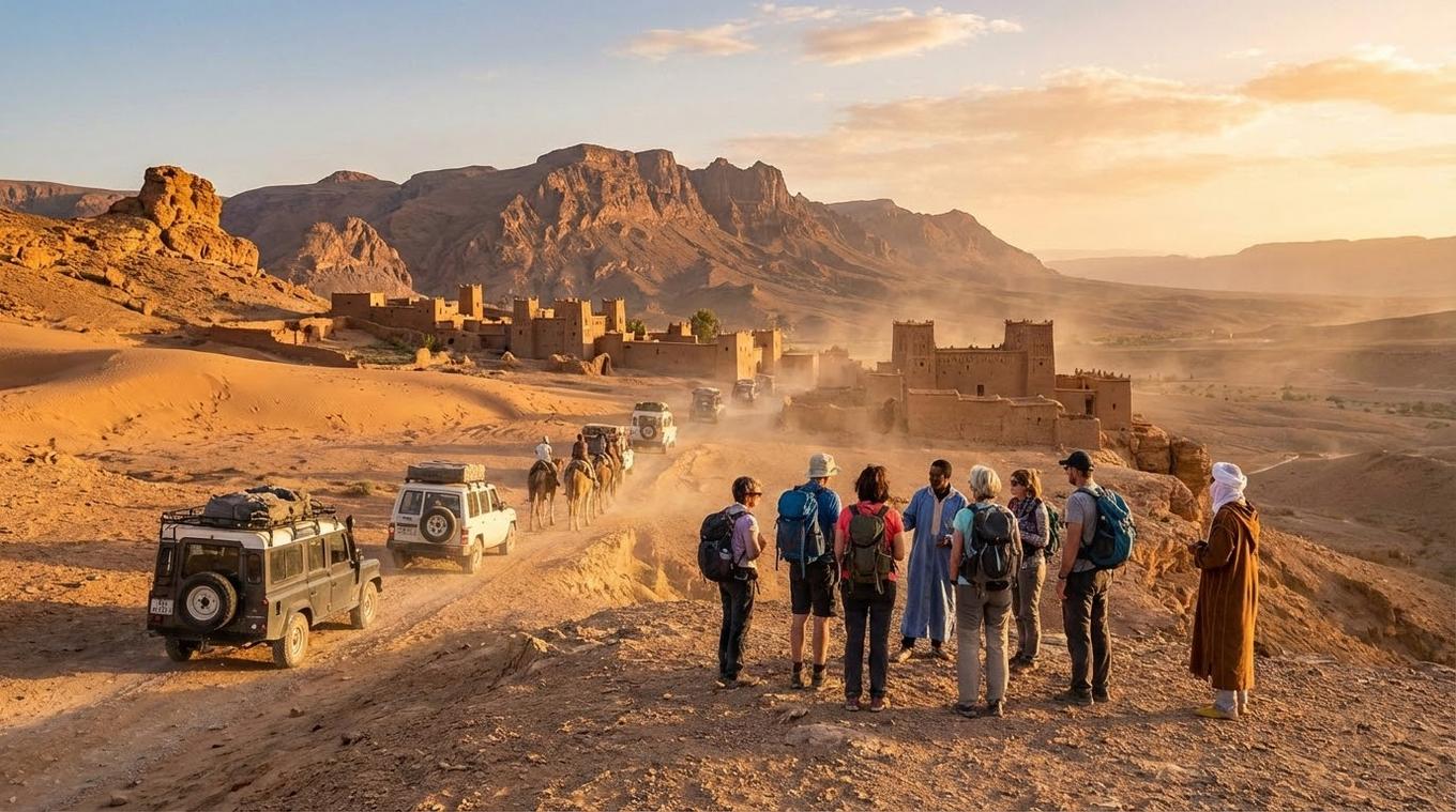 4 days tour from marrakech to fes