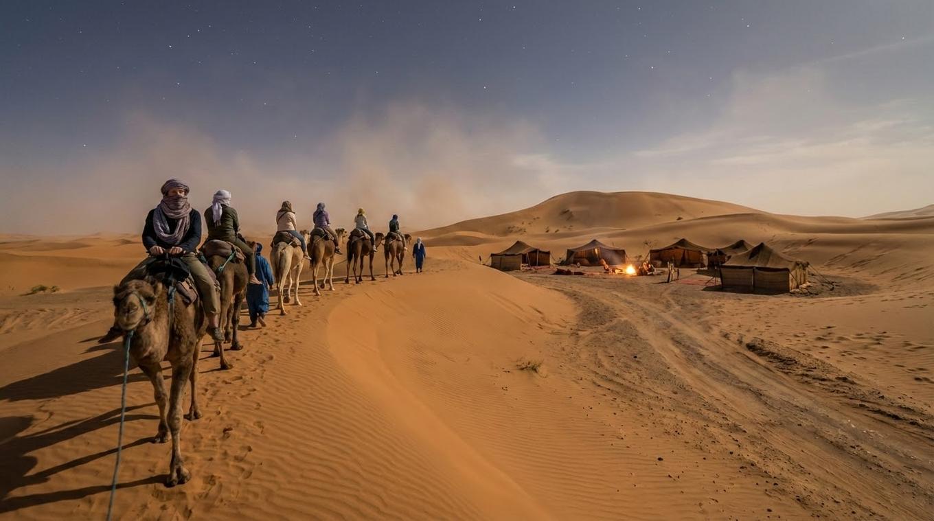 marrakech to fes desert tour 4 days