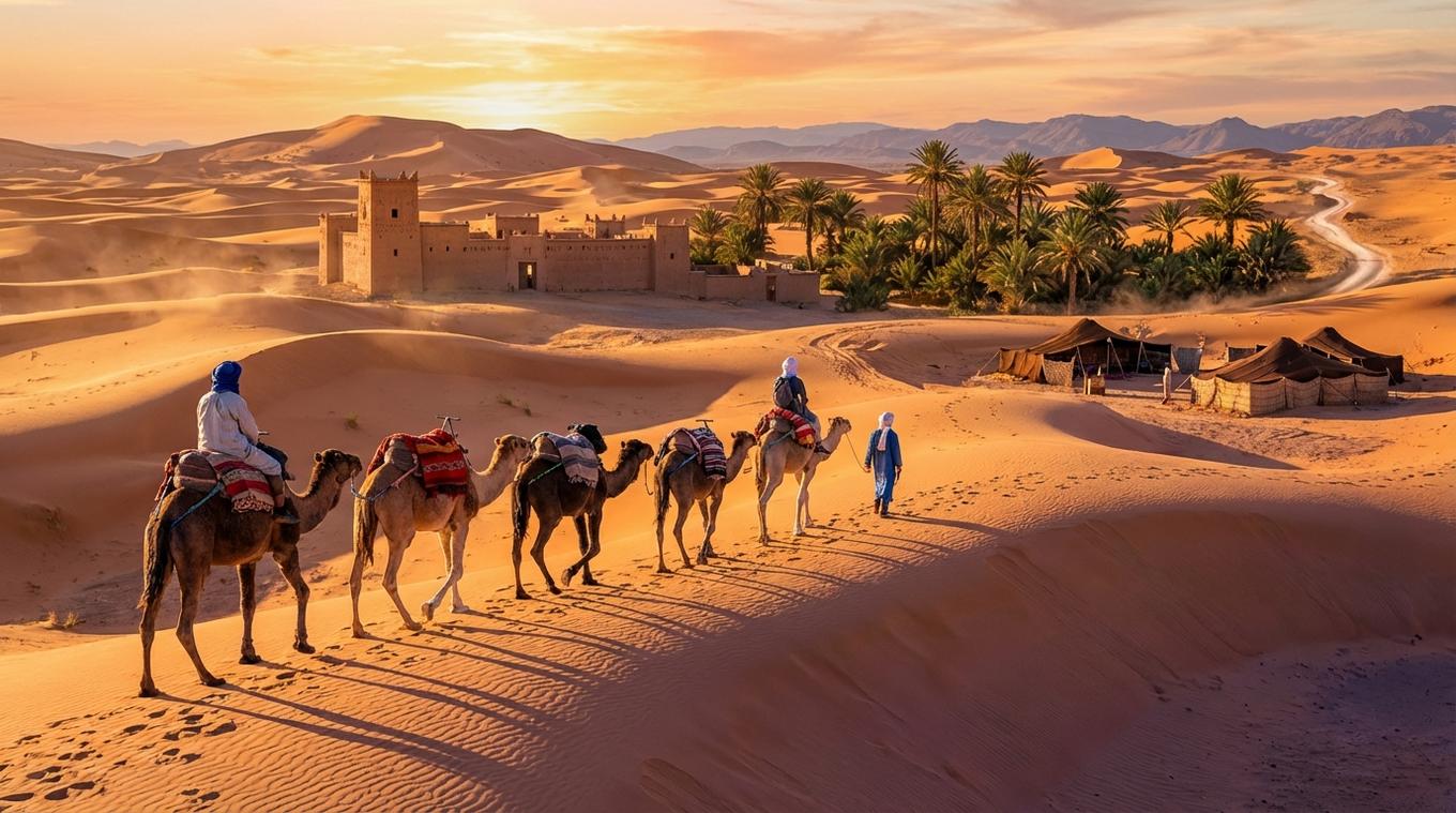 marrakech to fes desert tours