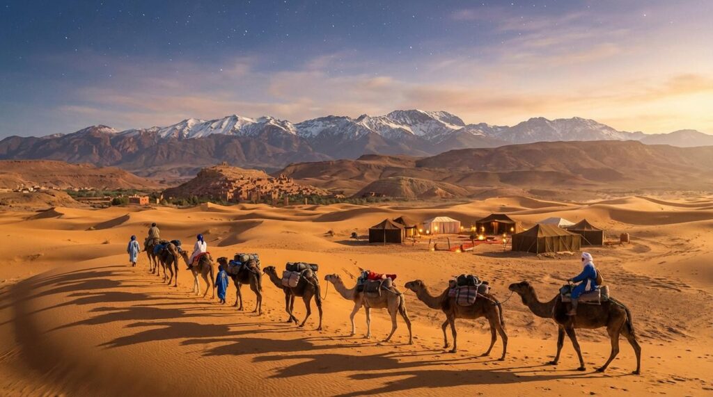 marrakech to fes desert trip