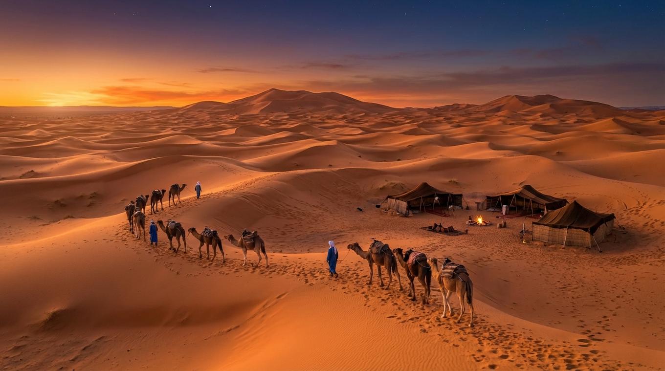 sahara desert tour from fes