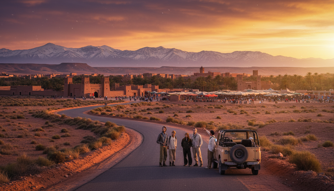 4 days tour from fes to marrakech