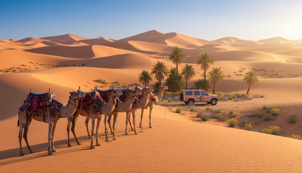 Marrakech desert tours transportation