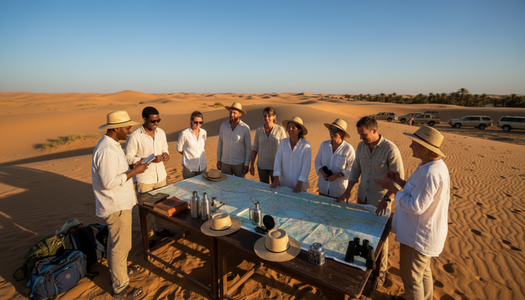 Morocco desert tour preparation