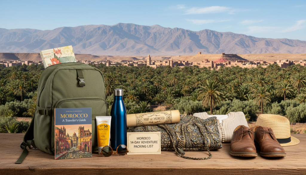 Morocco packing list essentials
