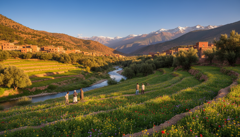 Ourika Valley landscapes