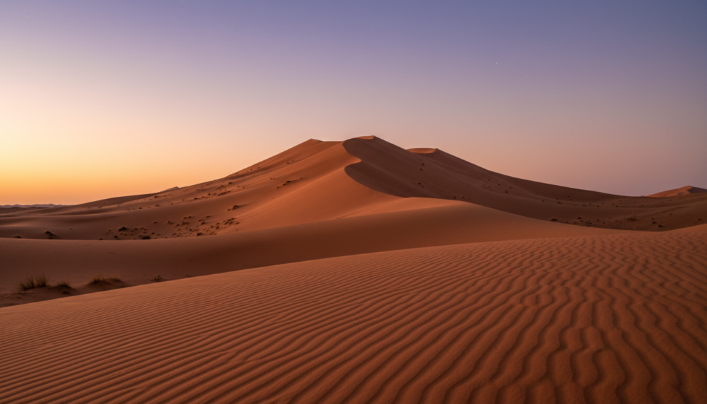 Sahara Desert Erg Chebbi Dunes