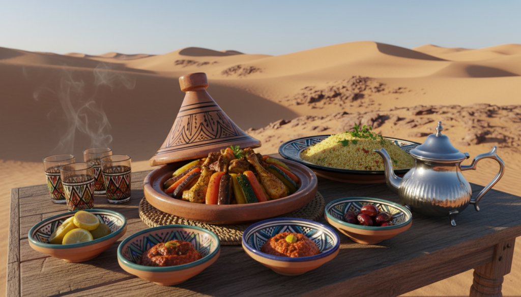 Sahara Desert local cuisine