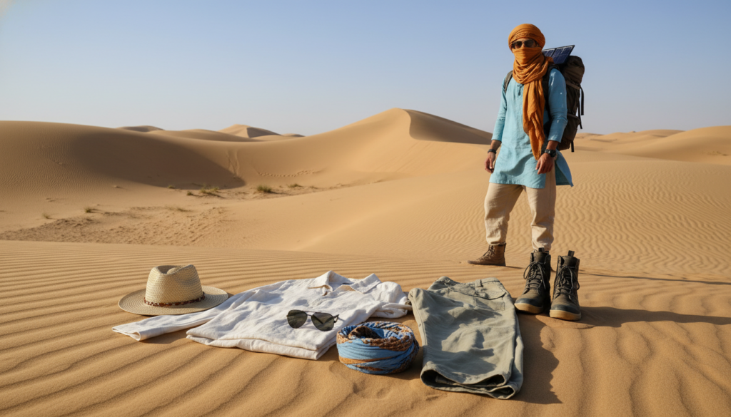 desert clothing recommendations
