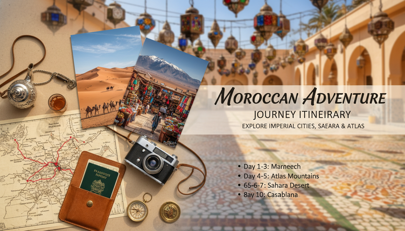 itinerary morocco