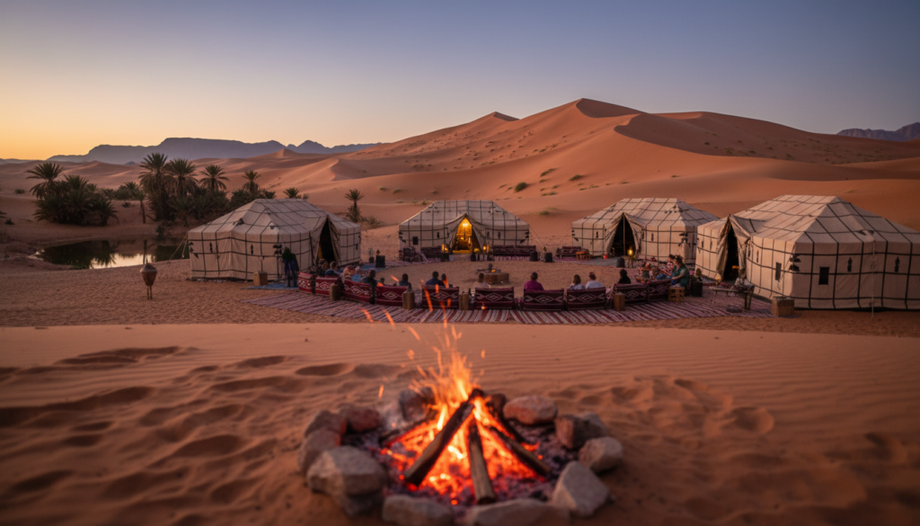 merzouga desert camp from marrakech