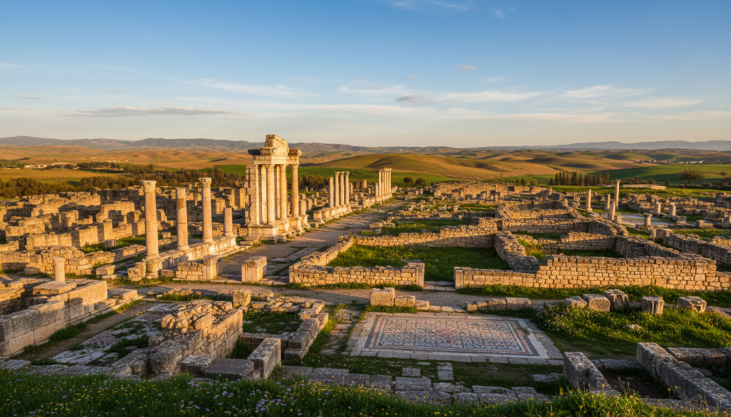 volubilis ancient ruins