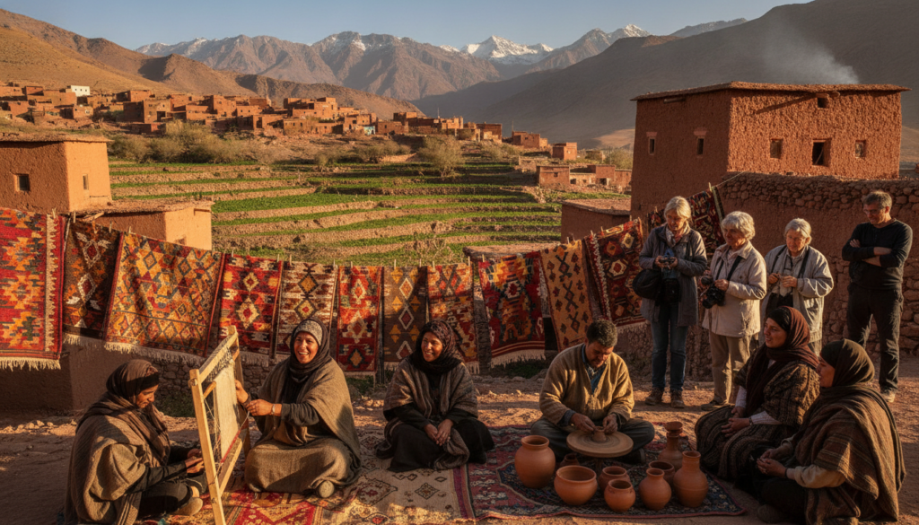 Cultural immersion in Berber villages Cultural immersion in Berber villages