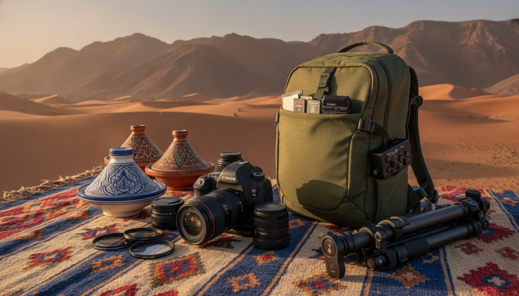 Essential gear for photography workshops in Morocco Essential gear for photography workshops in Morocco
