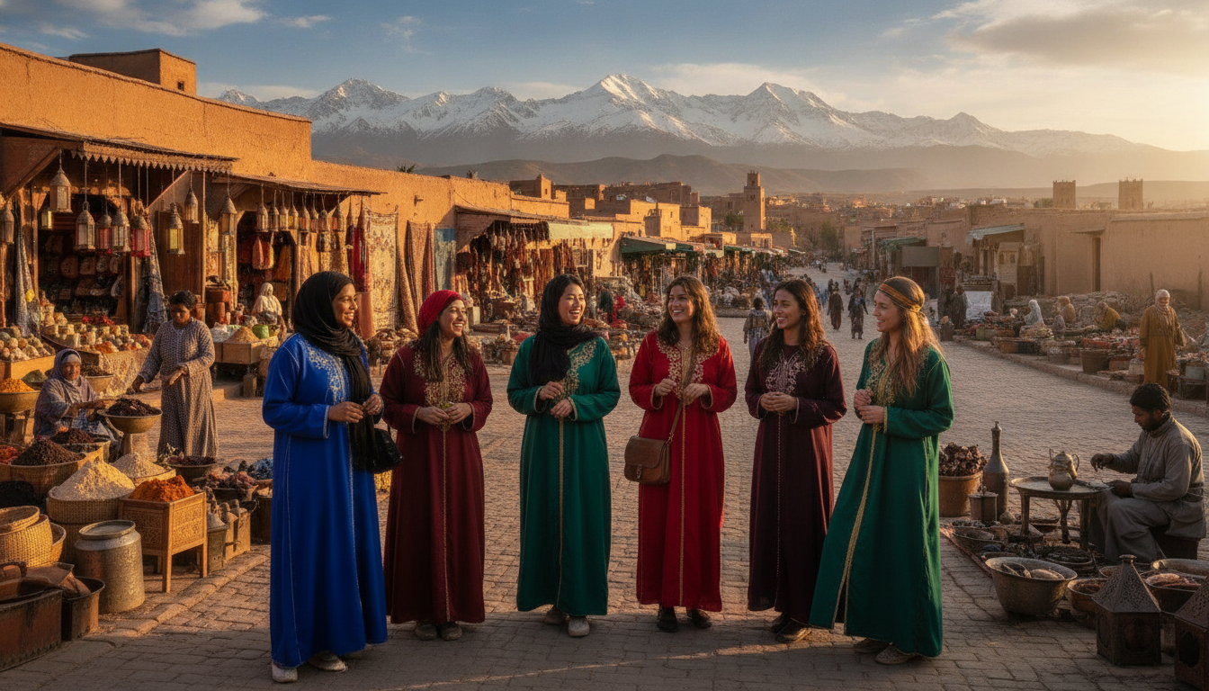 Morocco women-only tour